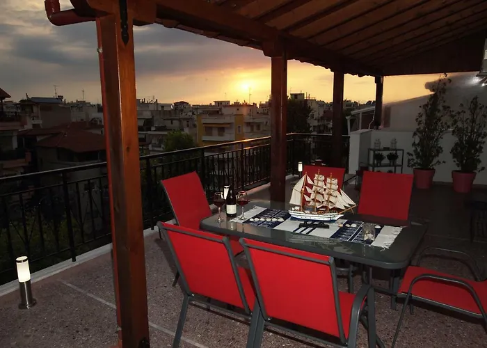 Апартаменты Amazing Loft Skyview Салоники