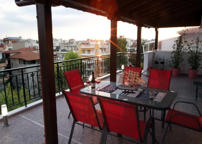 Апартаменты Amazing Loft Skyview Салоники